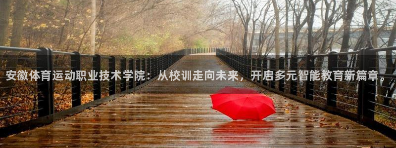 凯发官方正版app娱乐平台：安徽体育运动职业技术学院：从校训